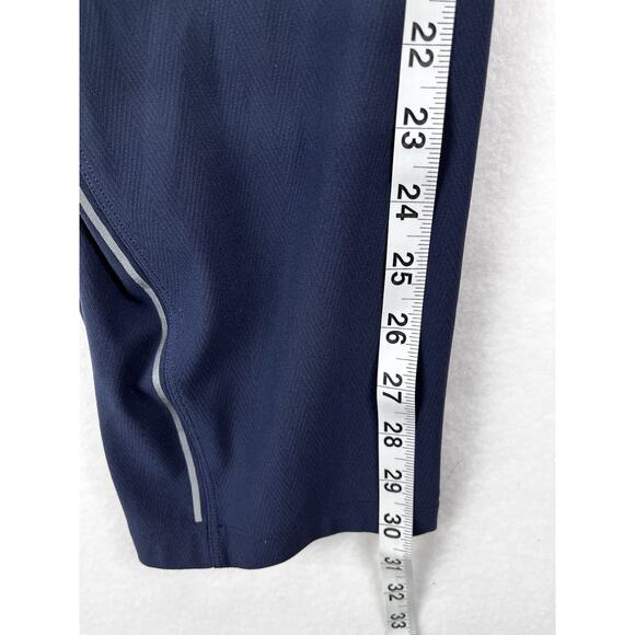 Lululemon Navy Blue Joggers Men Sz XL Reflective Drawstring Lounger Active Pants - Picture 10 of 10